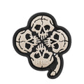 M-Tac Patch Clover with Skull 3D PVC