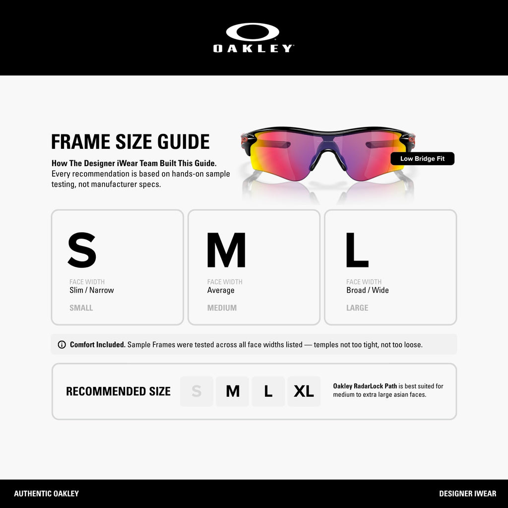 Oakley mens Radarlock Path Shield Sunglasses