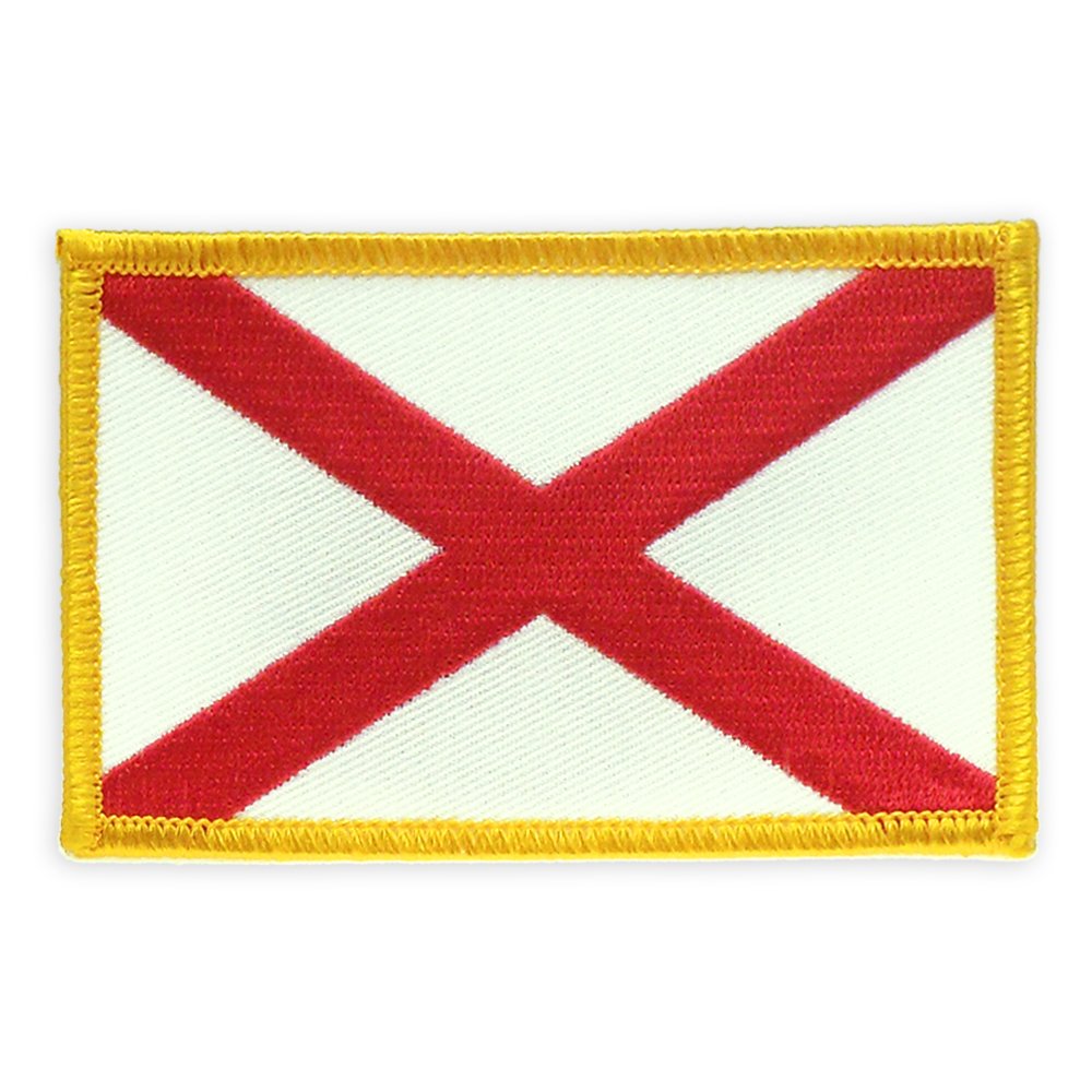 PinMart's Embroidered US State Flag Patch- Georgia Flag