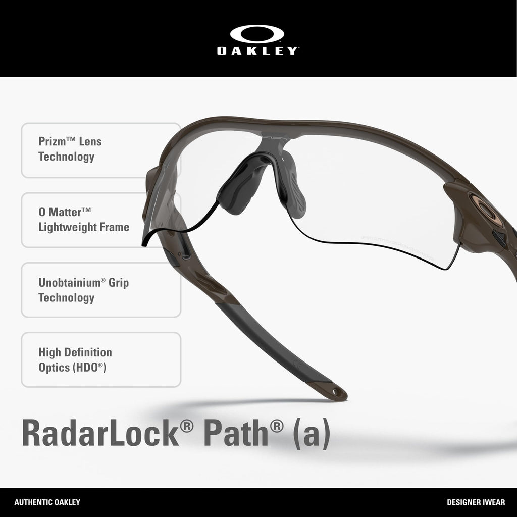 Oakley mens Radarlock Path Shield Sunglasses