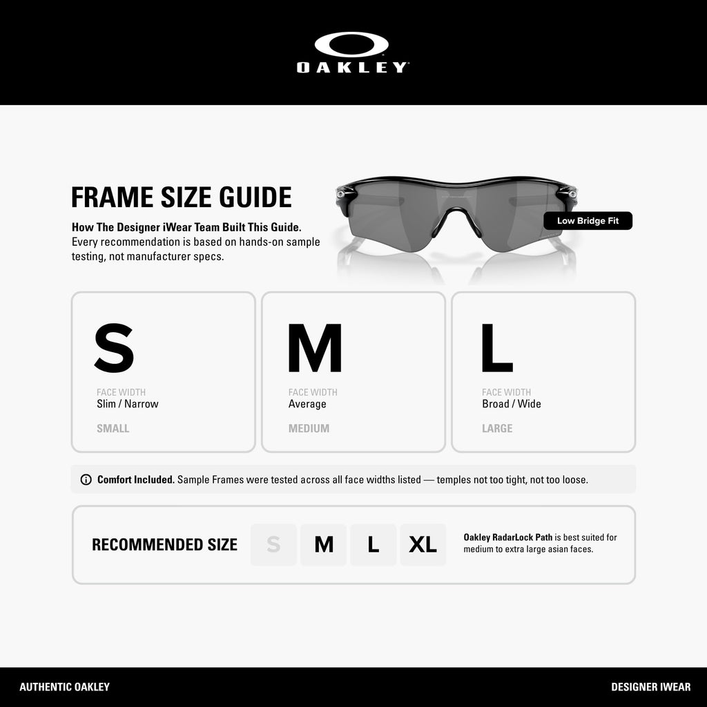 Oakley mens Radarlock Path Shield Sunglasses