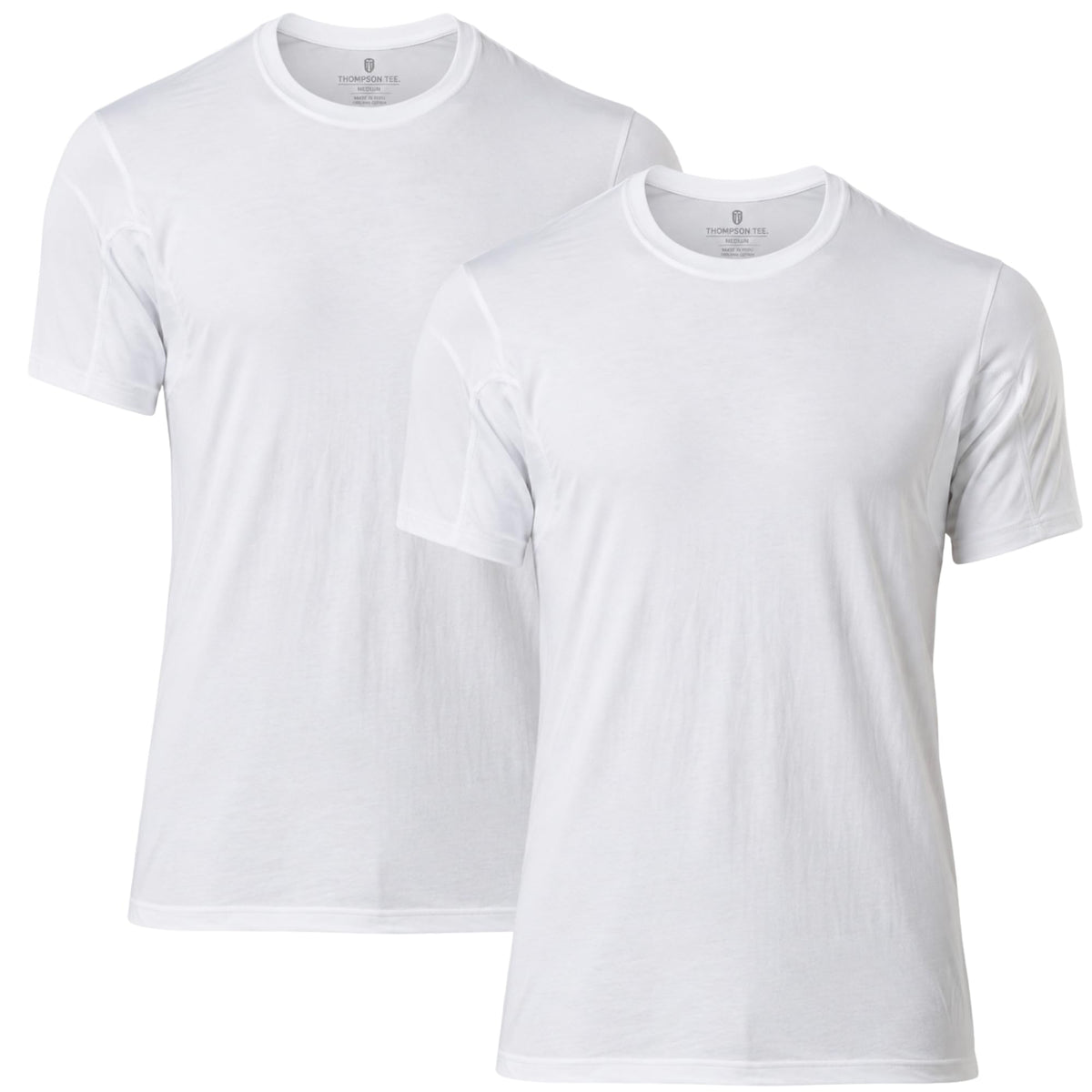 Uniform Crewneck Undershirt - White