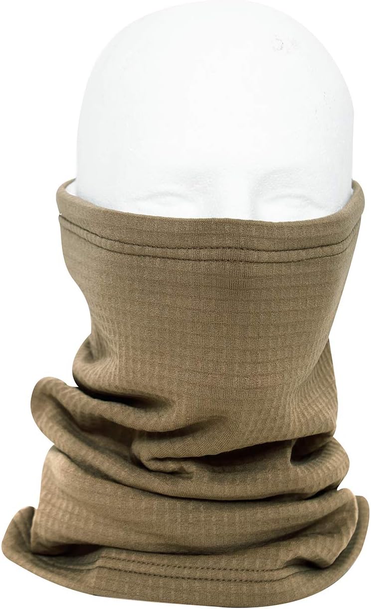Rothco Grid Fleece Cold Weather Neck Gaiter | ECWCS Gen III Level 2 Waffle Pattern Neck Warmer, Winter Essential for Outdoor Activities, Cold, Wind & Ski