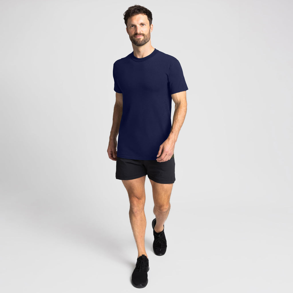 Soffe Men's Military Soft Ringspun Cotton T-Shirt, 3 Pack