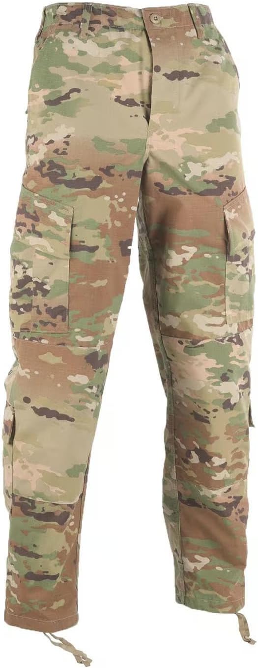 Tru-Spec Men's Army Combat Uniform Pants Nylon Cotton Rip-Stop
