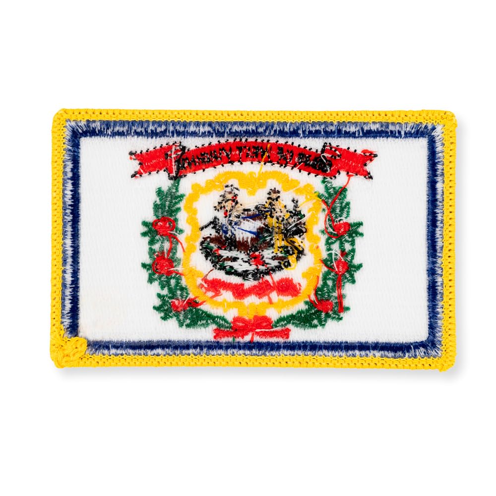 PinMart's Embroidered US State Flag Patch- Georgia Flag