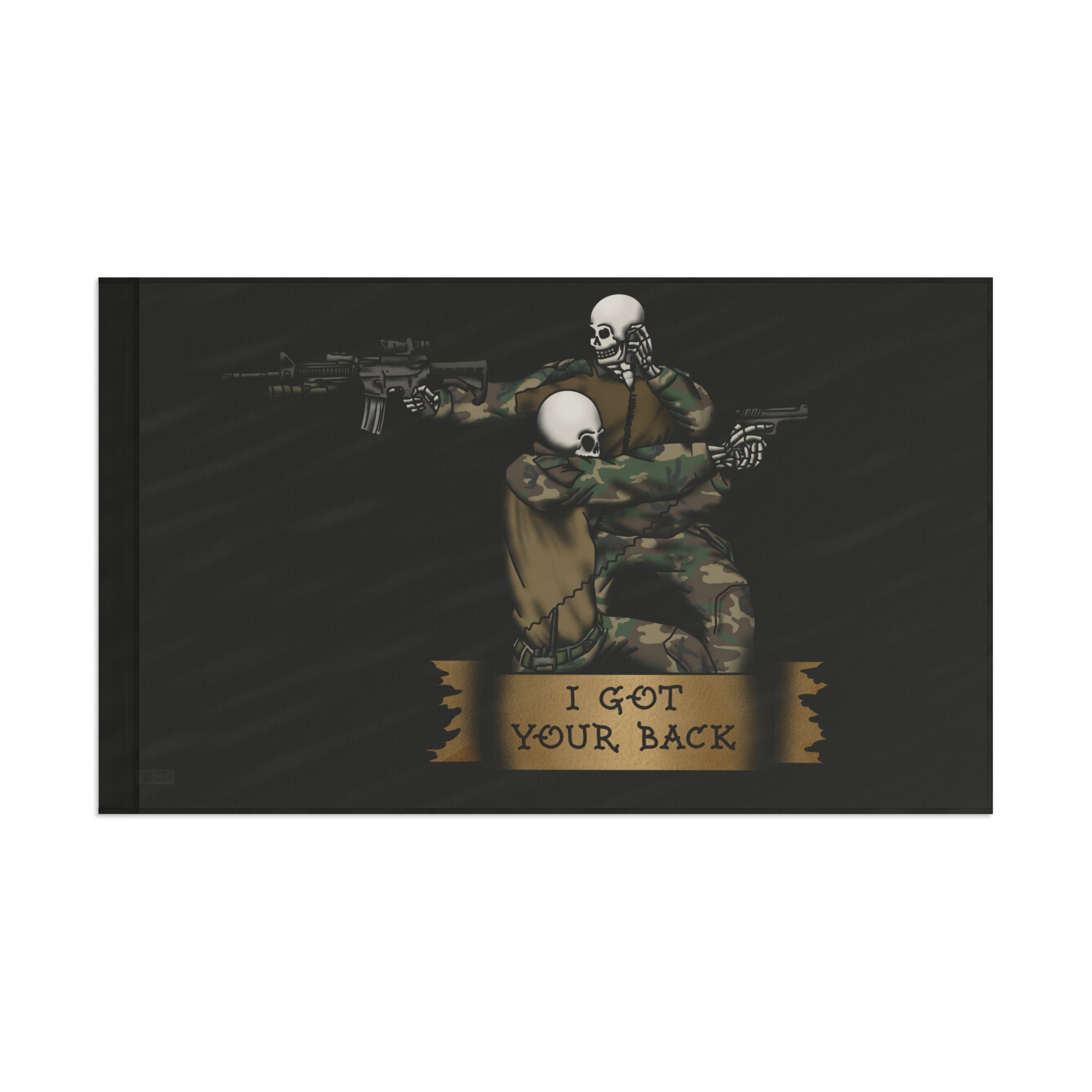 "I Got Your Back" Skeletons - Flag