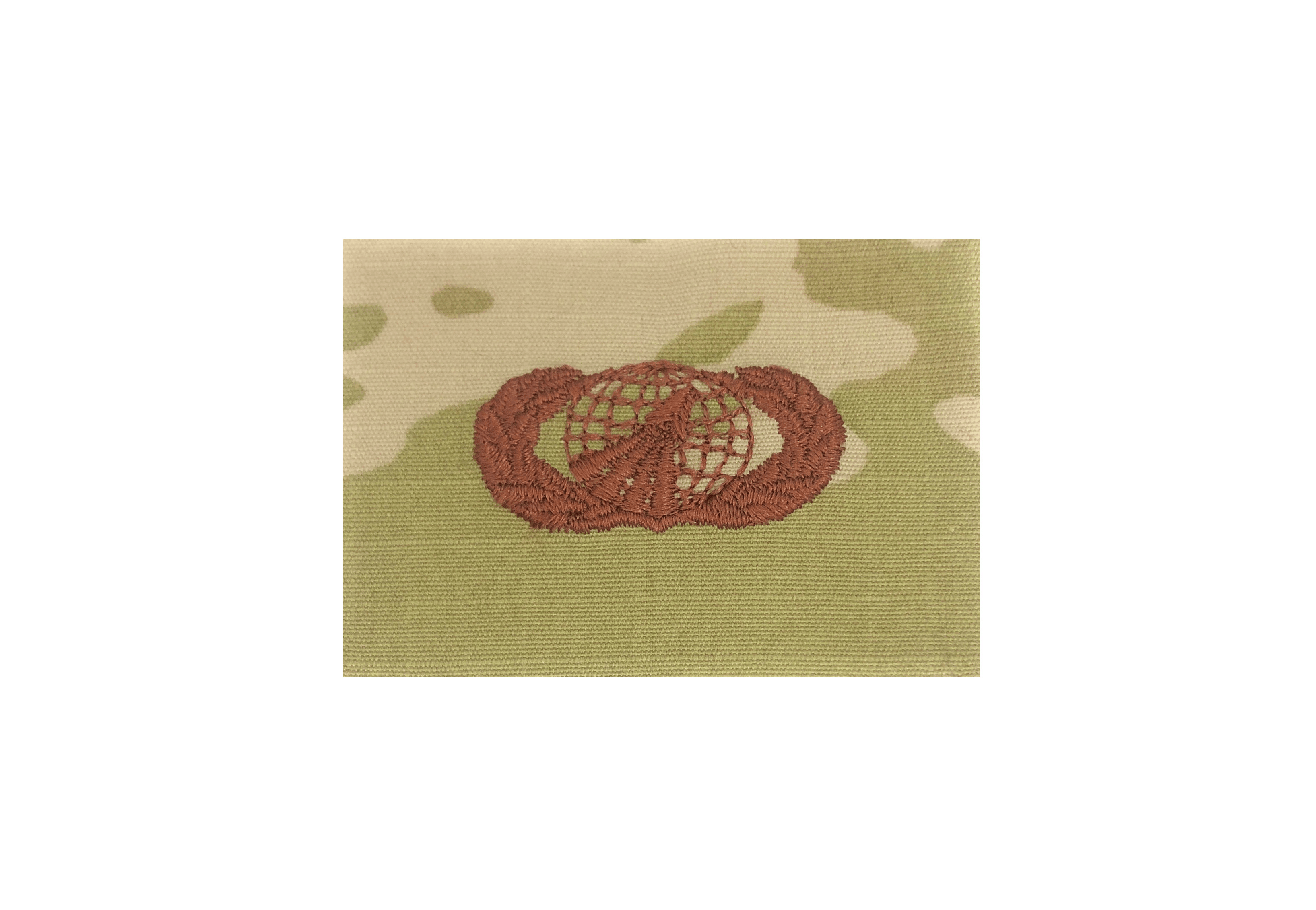 US Air Force Acquisition Basic OCP Spice Brown Sew-on Badge