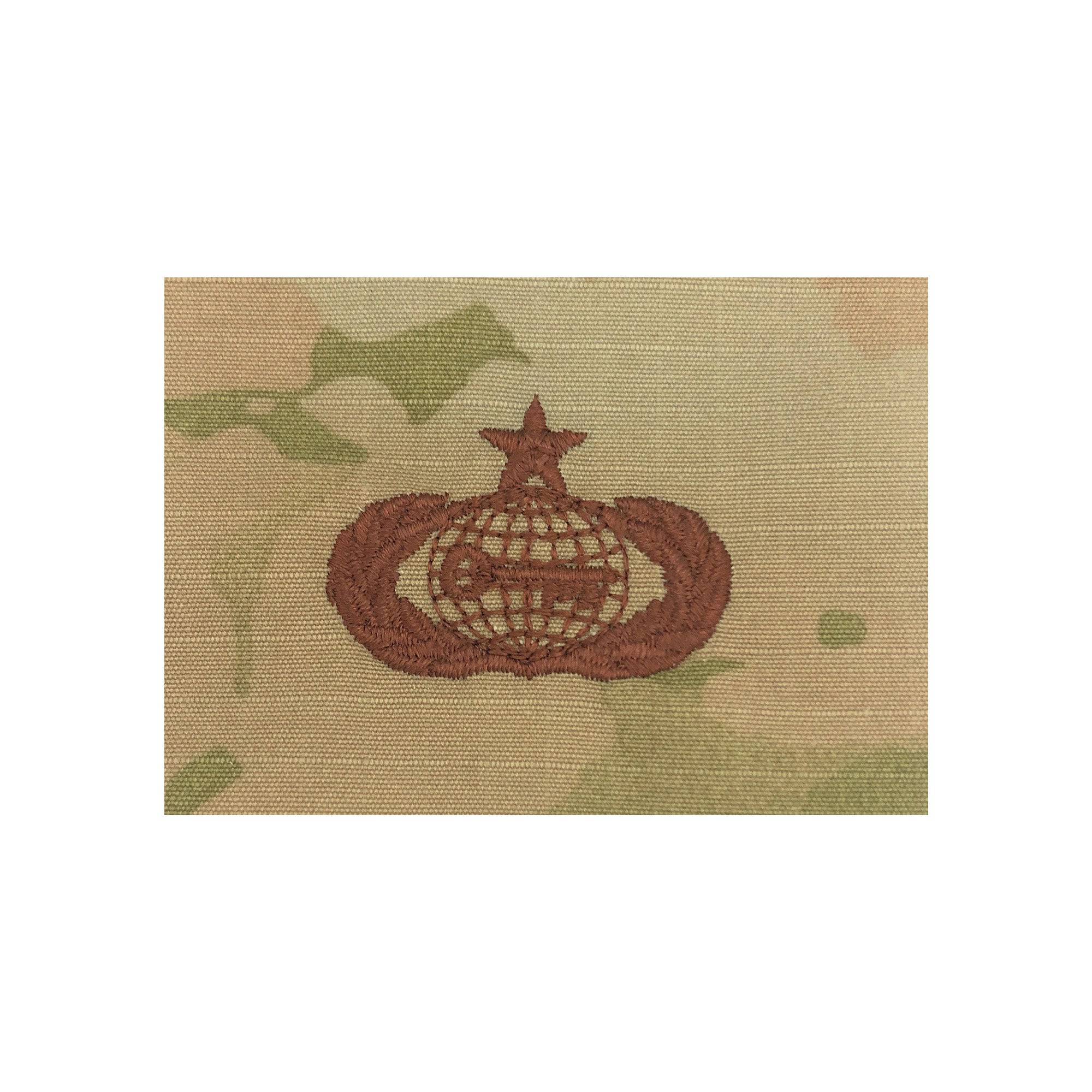 US Air Force Intelligence Senior OCP Spice Brown Badge