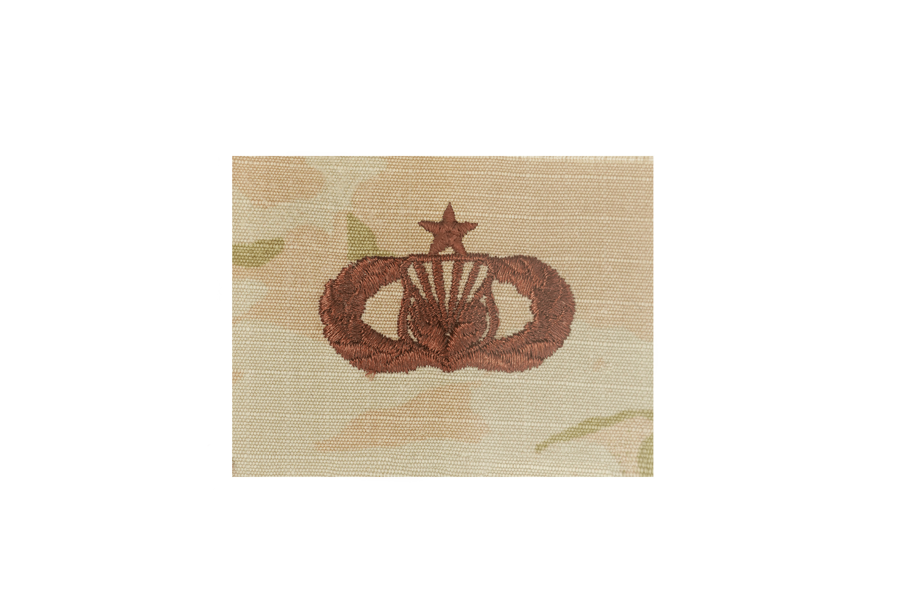 U.S. Air Force Chaplain Service (Senior) OCP Spice Brown Sew-on Badge