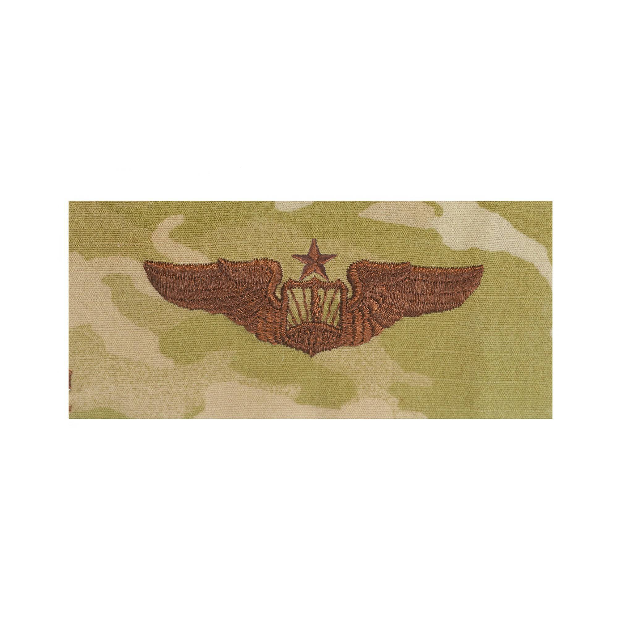 U.S. Air Force Unmanned Aircraft Systems (Senior) OCP Spice Brown Badge