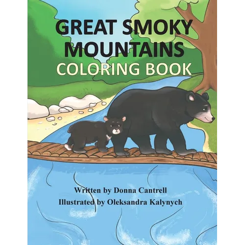 Great Smoky Mountains Coloring Book - Paperback