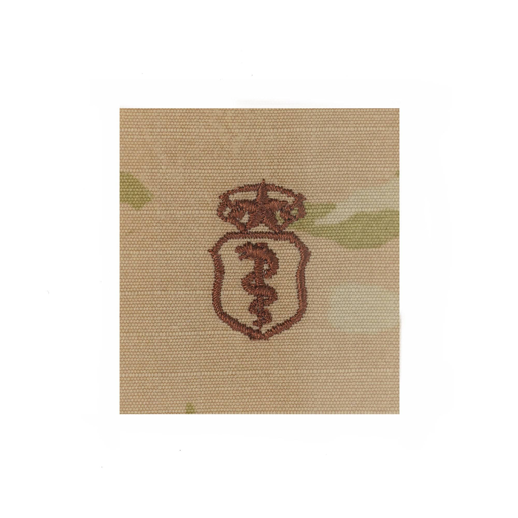 U.S. Air Force Chief Physician OCP Spice Brown Badge
