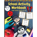 School Activity Workbook for Kids Ages 8-10: Brain Challenging Activity Book, Math, Writing and More - Paperback