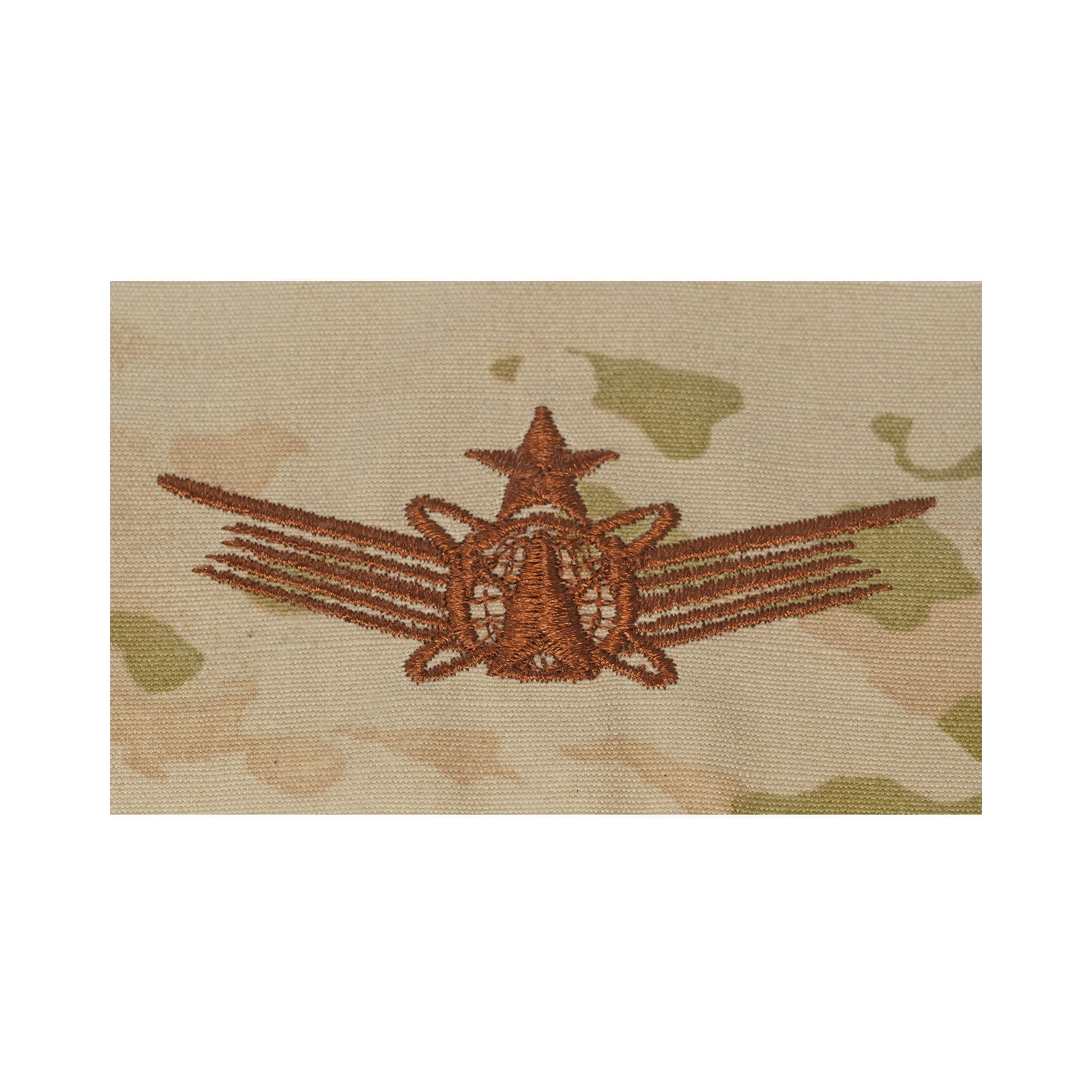 U.S. Air Force Space Senior Spice Brown OCP Sew-On Badge