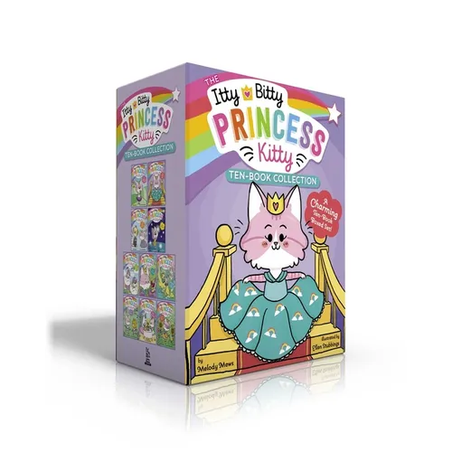 The Itty Bitty Princess Kitty Ten-Book Collection (Boxed Set): The Newest Princess; The Royal Ball; The Puppy Prince; Star Showers; The Cloud Race; Th - Paperback