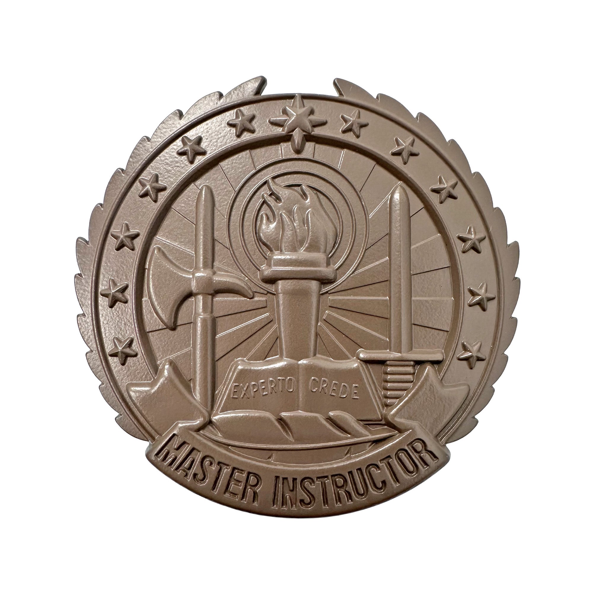 U.S. Army Instructor Master Badge Sub Blk (Brown)