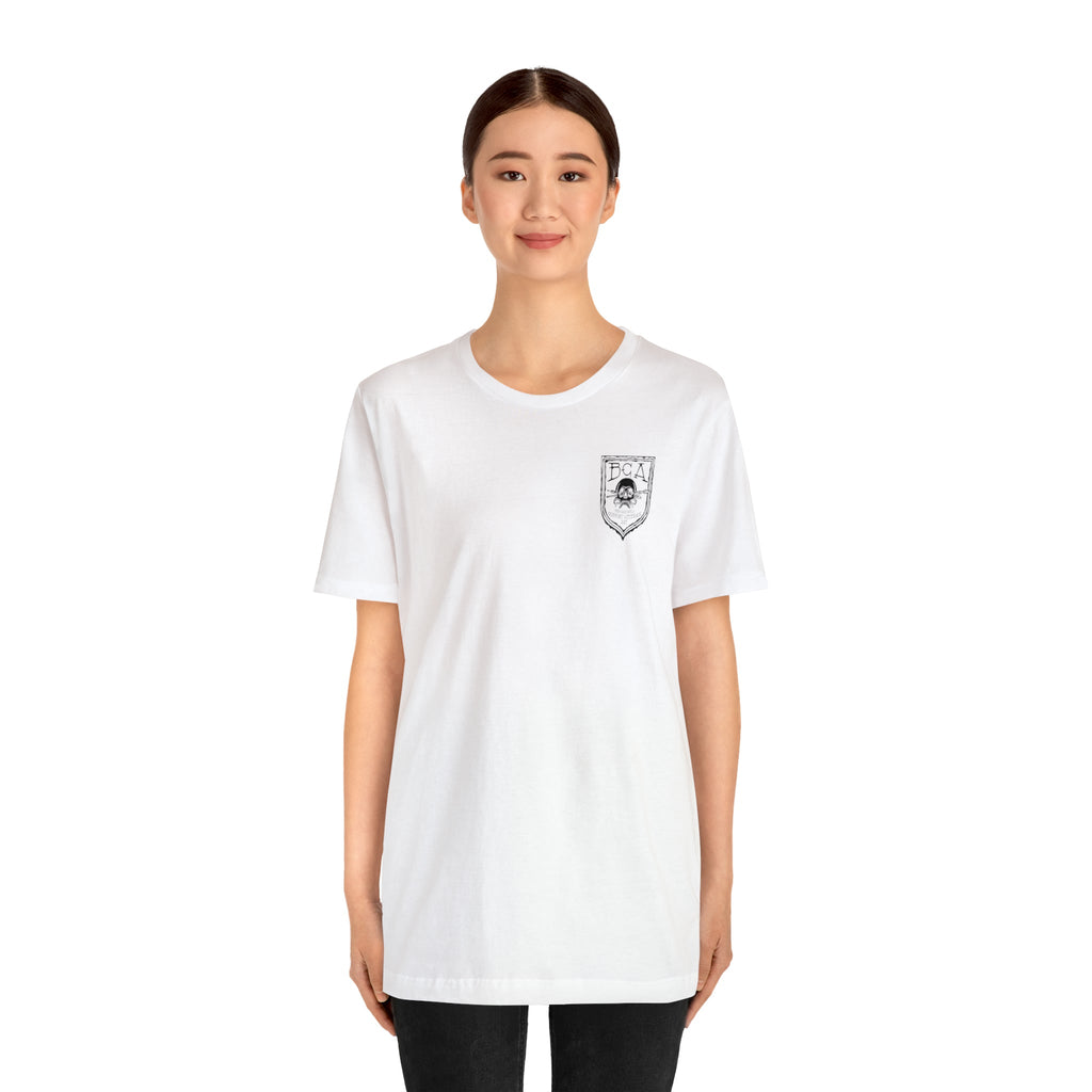 AT4 Rocket and Sword Frog - Back Print - Short Sleeve Tee
