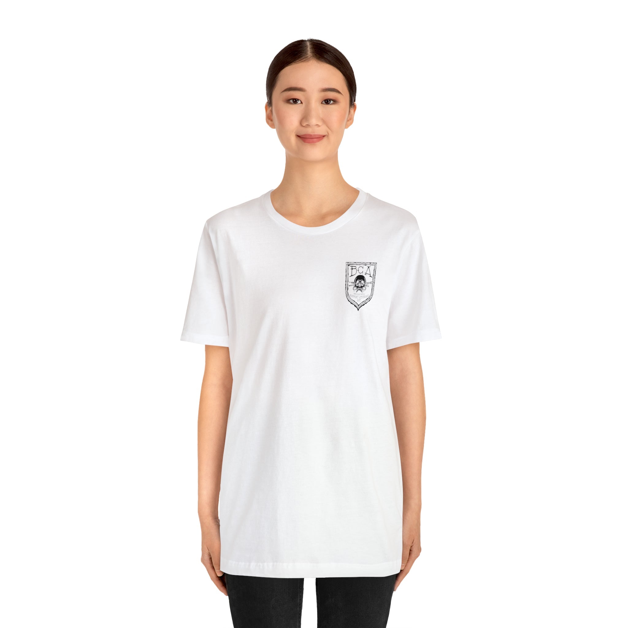 AT4 Rocket and Sword Frog - Back Print - Short Sleeve Tee