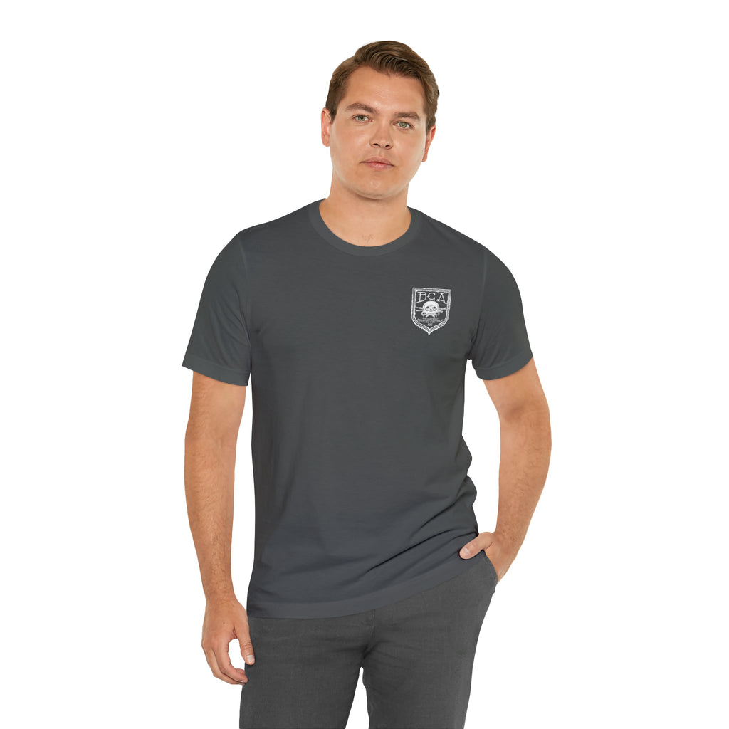 AT4 Rocket and Sword Frog - Back Print - Short Sleeve Tee