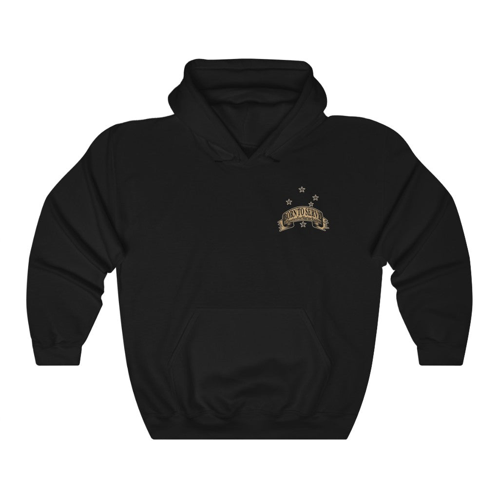 MARSOC Lady Justice ~ Hoodie (Ben Franklin Quote)