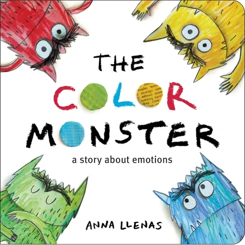 The Color Monster: A Story about Emotions - Board Book