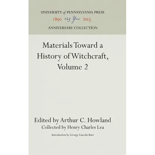 Materials Toward a History of Witchcraft - Hardcover