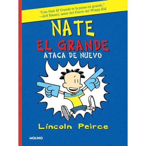 Nate El Grande Ataca de Nuevo / Big Nate Strikes Again - Paperback