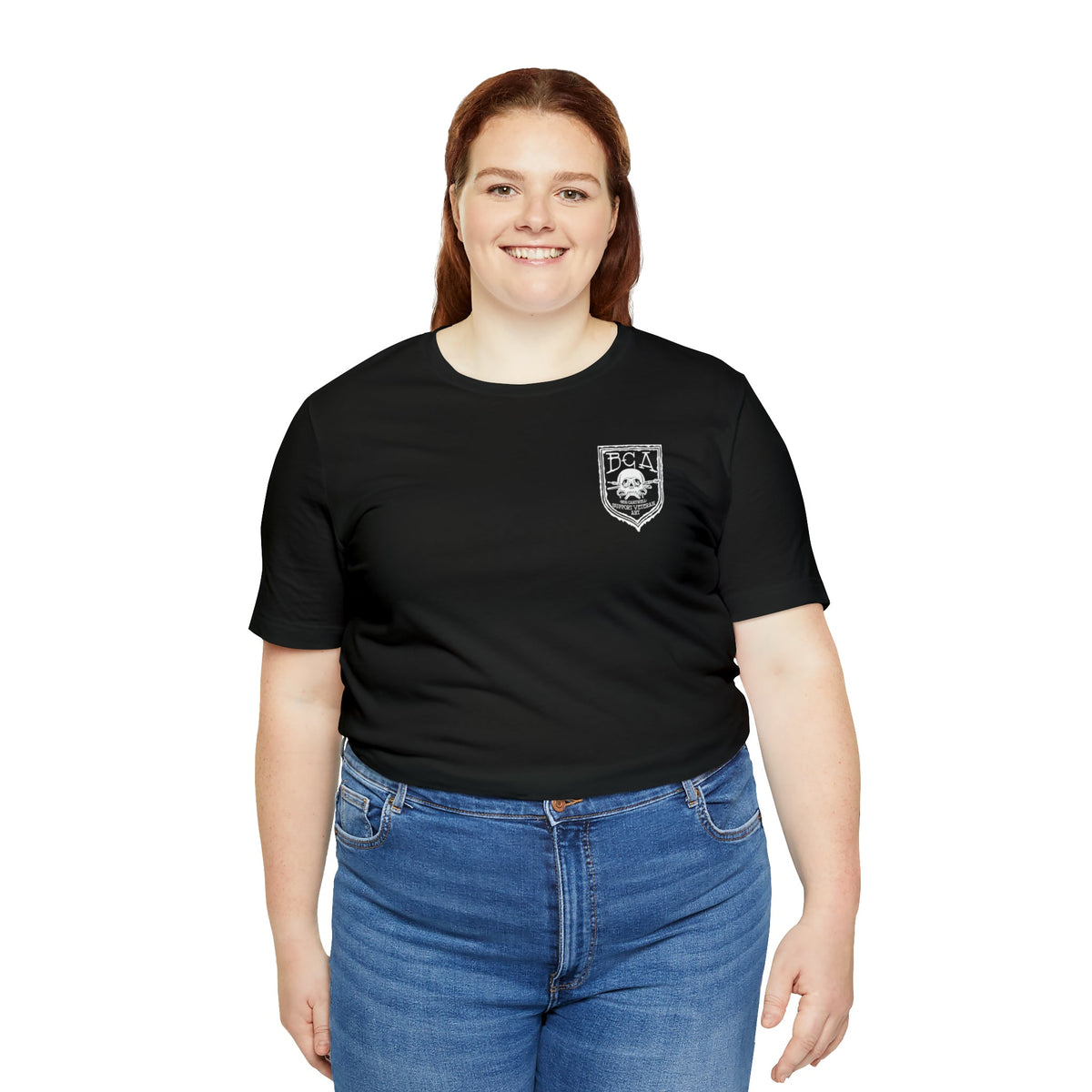 M4 and Radio Frog - Back Print - Short Sleeve Tee