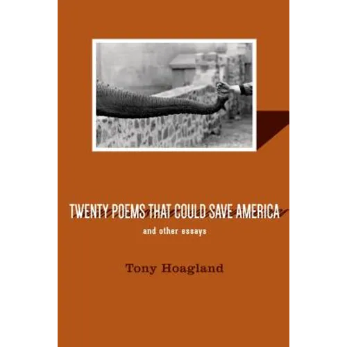 Twenty Poems That Could Save America and Other Essays - Paperback