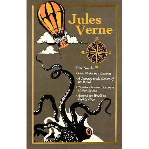 Jules Verne: Four Novels - Leather