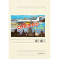 Vintage Lined Notebook Greetings from Chicago, Illinois - Paperback