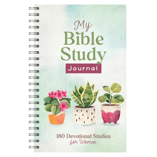 My Bible Study Journal: 180 Devotional Studies for Women - Spiral