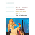Great American Prose Poems: From Poe to the Present - Paperback