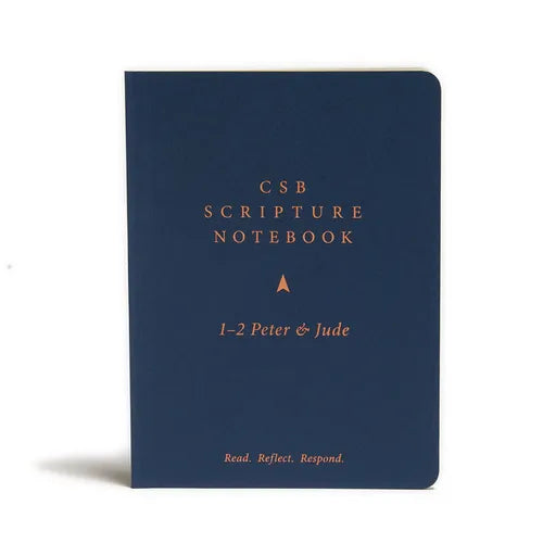 CSB Scripture Notebook, 1-2 Peter and Jude: Read. Reflect. Respond. - Paperback