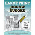 Large Print Jigsaw Sudoku: 100 large print jigsaw sudoku puzzles - Paperback