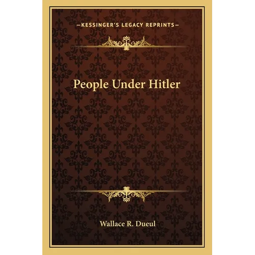 People Under Hitler