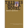 This Is Not a Novel - Paperback