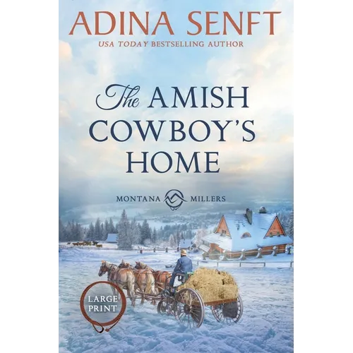 The Amish Cowboy's Home (Large Print) - Paperback