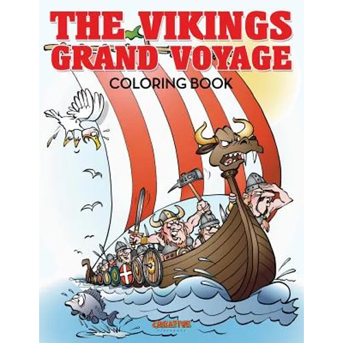 The Vikings Grand Voyage Coloring Book - Paperback
