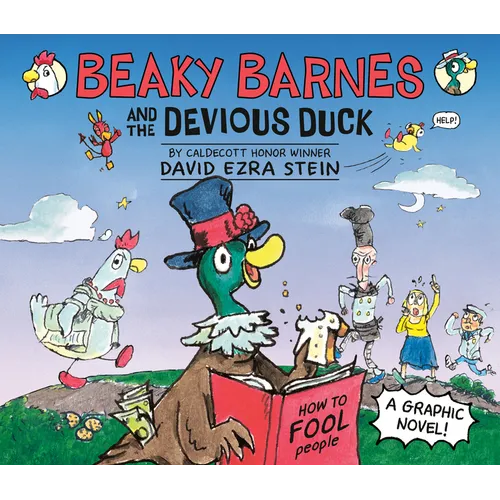 Beaky Barnes and the Devious Duck: A Graphic Novel - Hardcover