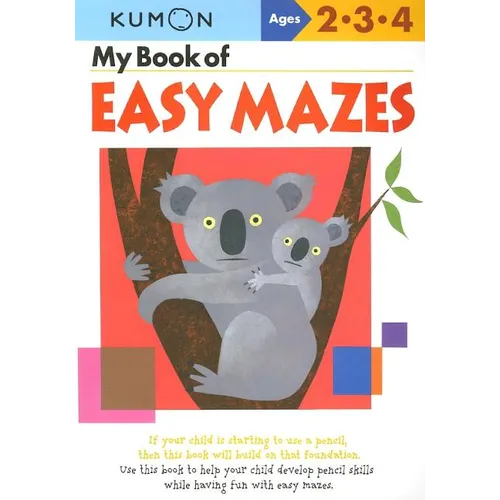Kumon Easy Mazes - Paperback