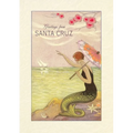 Vintage Lined Notebook Greetings from Santa Cruz - Paperback