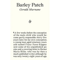 Barley Patch - Paperback