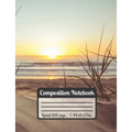 Composition Notebook: Beach Sunset Sand Waves & Plants The Ultimate gift For Beach Lovers - Paperback