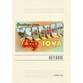 Vintage Lined Notebook Greetings from Webster City - Paperback
