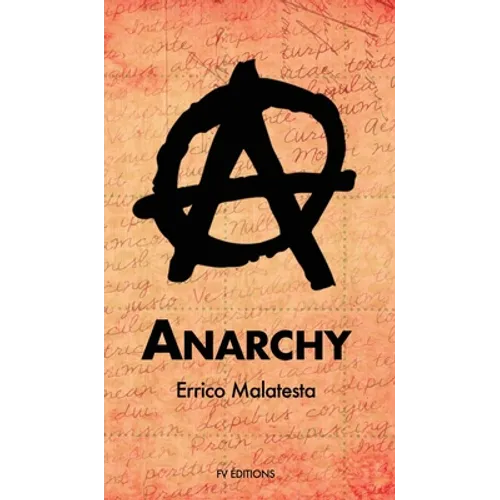 Anarchy - Hardcover