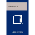 Fear In Battle - Hardcover