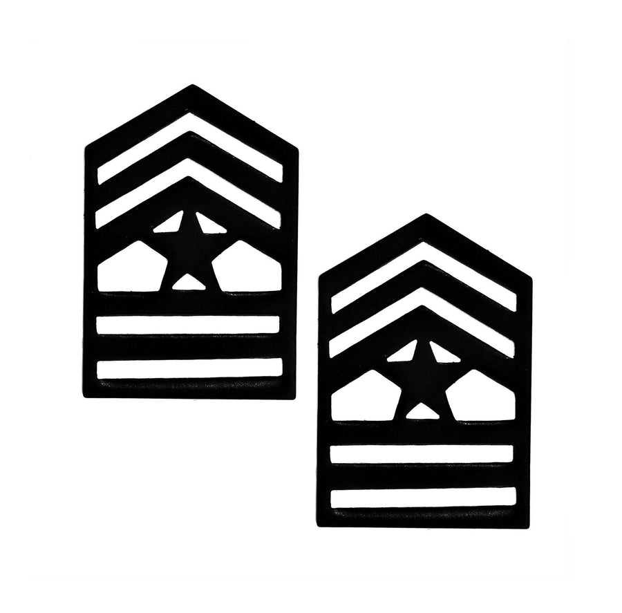 ROTC STA-BRITE Black Rank