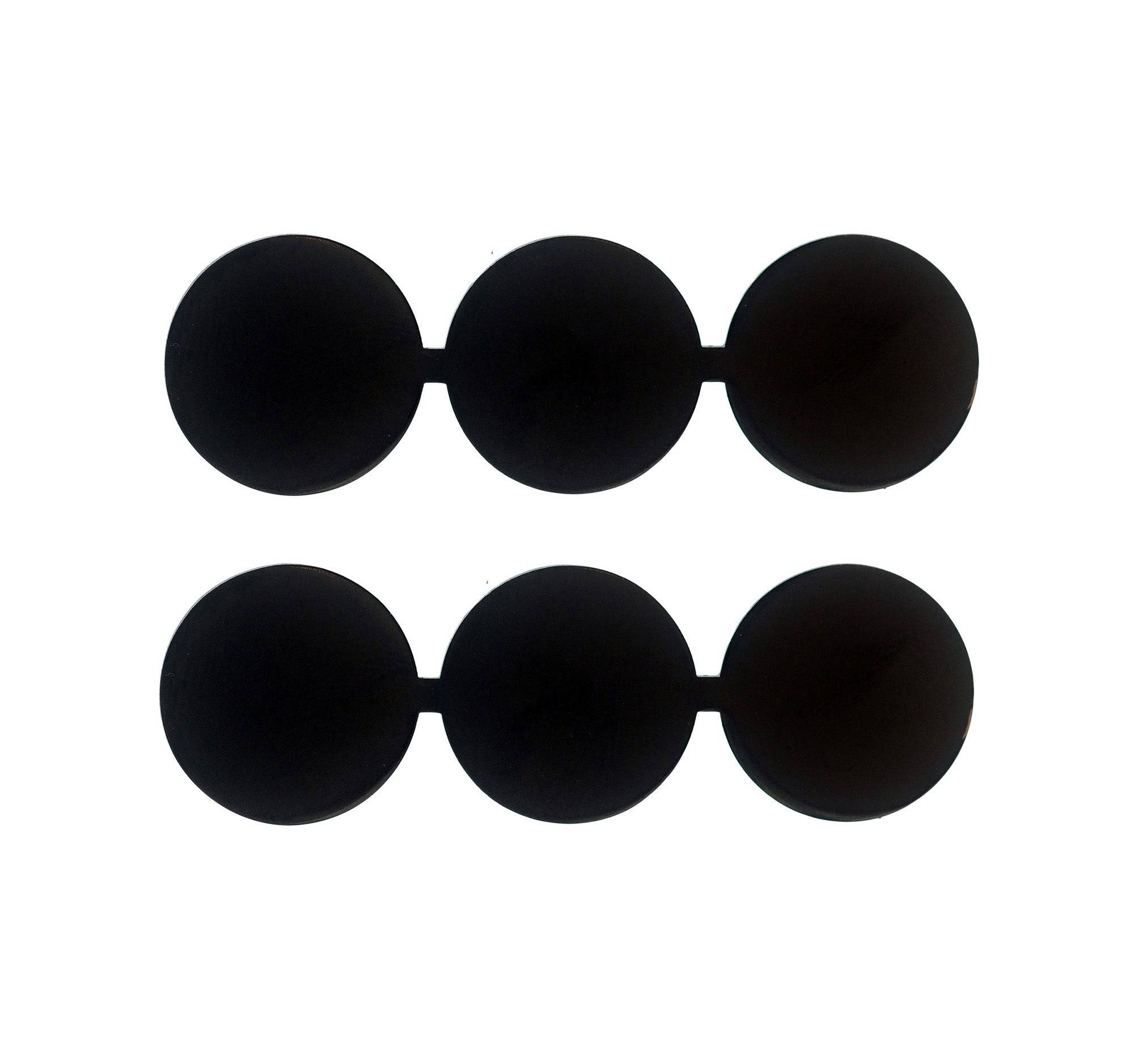 ROTC Captain STA-BRITE® (Black) Rank Pin-on (pair)